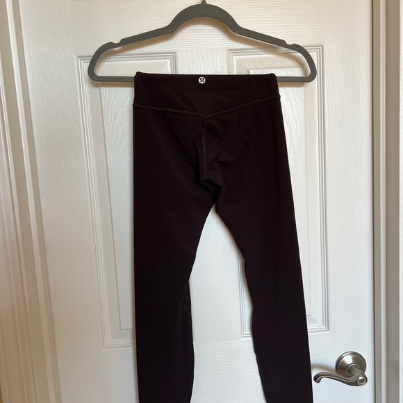 Lululemon Fast and Free High-Rise Crop with Pockets 19" size 4 - Picture 2 of 6